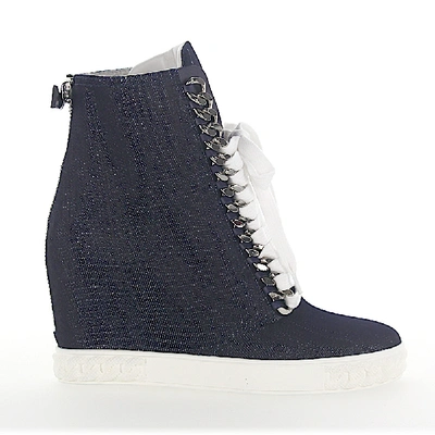 Shop Casadei Ankle Boots Blue  2x93h
