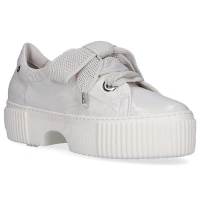 Shop Agl Attilio Giusti Leombruni Low-top Sneakers 925095 Laminated White