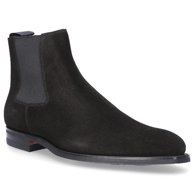 Shop Crockett & Jones Chelsea Boots Lingfield Black