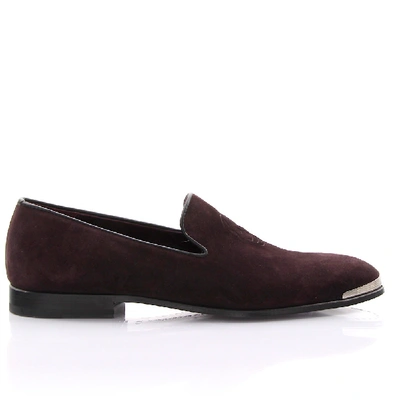 Shop Alexander Mcqueen Moccasins In Brown,red