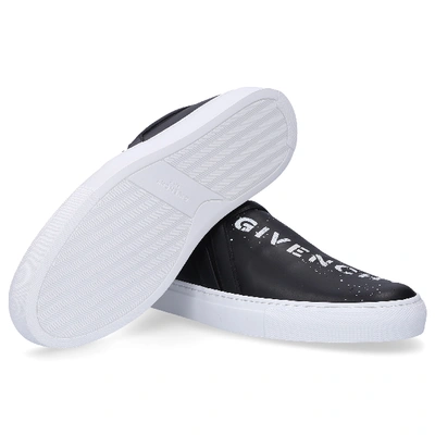Shop Givenchy Leather Sneakers Urban In Black