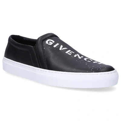 Shop Givenchy Leather Sneakers Urban In Black