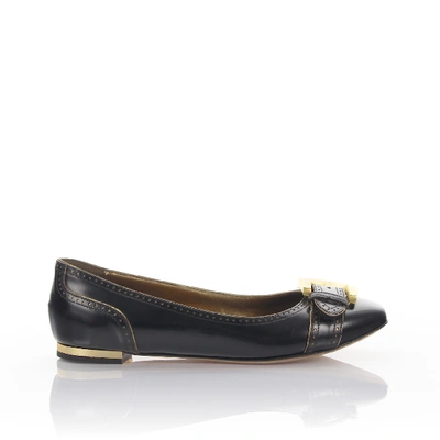 Shop Giuseppe Zanotti Classic Ballet Flats In Brown