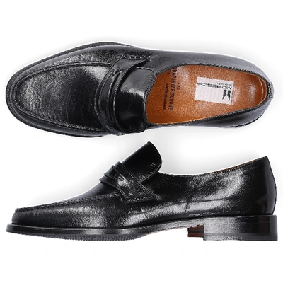 Shop Moreschi Loafers 019396 Calfskin In Black