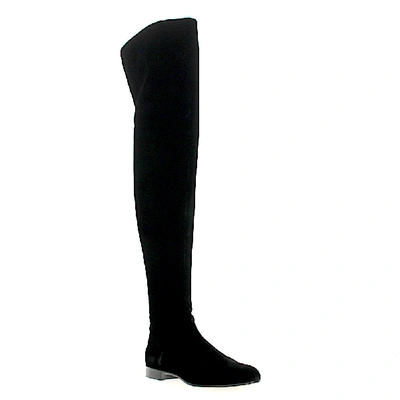 Shop Alberta Ferretti Boots Black A2603