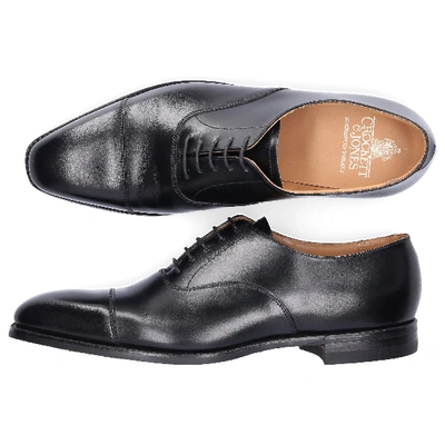 Shop Crockett & Jones Business Shoes Oxford Hallam Black