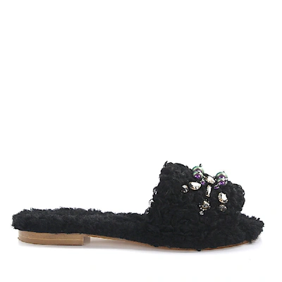 Shop Emanuela Caruso Mules In Black