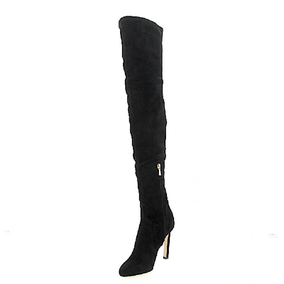 Shop Jimmy Choo Boots Marie 100 In Black