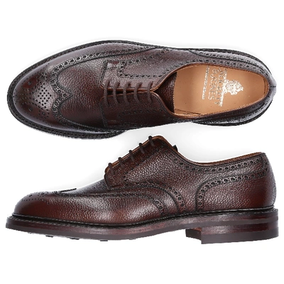 Shop Crockett & Jones Business Shoes Budapester Pembroke  Brown