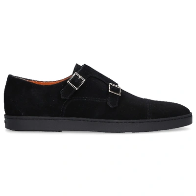 Shop Santoni Sneakers Black