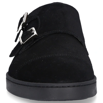 Shop Santoni Sneakers Black