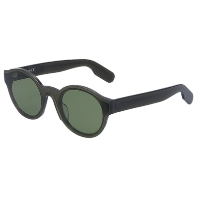 Shop Kenzo Women Sunglasses Round 40008i 57n Acetate Black