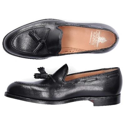 Shop Crockett & Jones Loafers Cavendish 2 Black