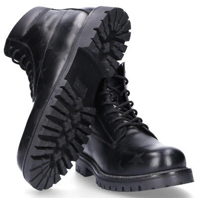 Shop Valentino Ankle Boots Combat Boots In Black