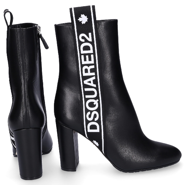 bronx hip hop dsquared2 tape ankle boots