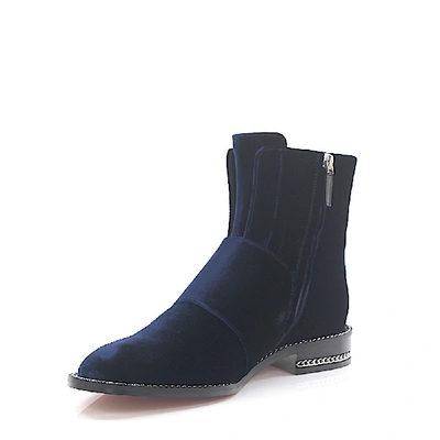 Shop Givenchy Ankle Boots Be09220 In Blue