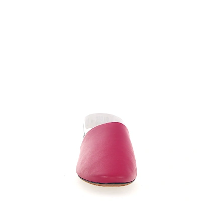 Shop Givenchy Slip On Shoes Be2003 City-paris Calfskin Logo Pink