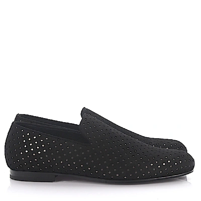 Shop Jimmy Choo Loafers Sloane In Black