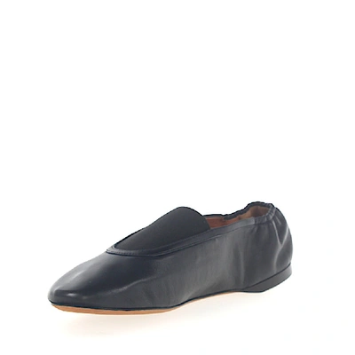 Shop Givenchy Loafers Be5007 Logo Black