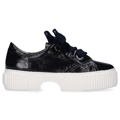 Shop Agl Attilio Giusti Leombruni Low-top Sneakers D925095 In Blue