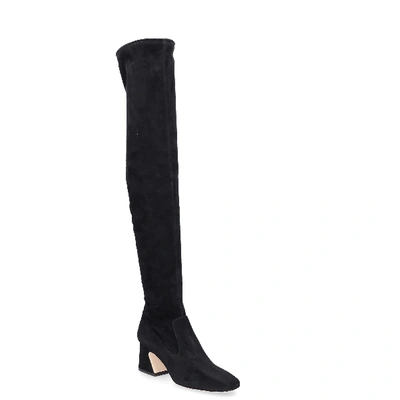 Shop Alberta Ferretti Boots Black A620