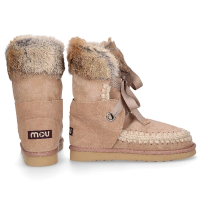 Shop Mou Snowboots Lace  Fed In Beige