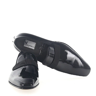 Shop Moreschi Slip-on Shoes 039470 Calfskin In Black
