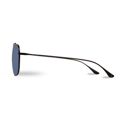 Shop Vuarnet Men Polarized Sunglasses Swing Titanium Black
