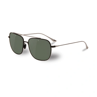 Shop Vuarnet Polarized Sunglasses Titanium Grey