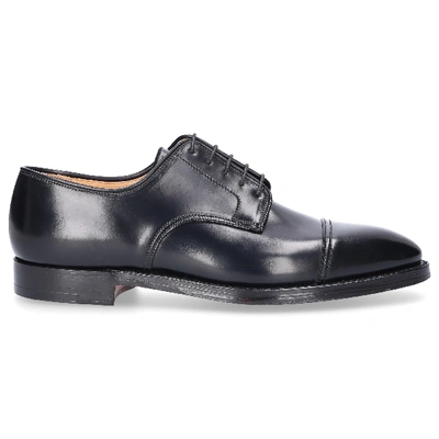 Shop Crockett & Jones Business Shoes Derby Empire Cordovan Leather In Black