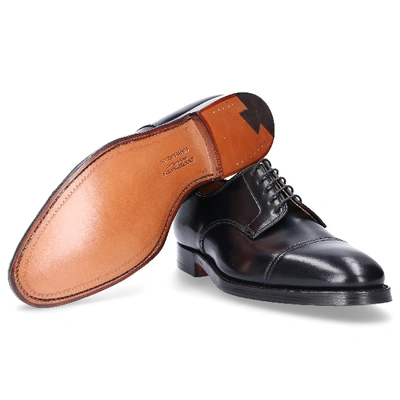 Shop Crockett & Jones Business Shoes Derby Empire Cordovan Leather In Black