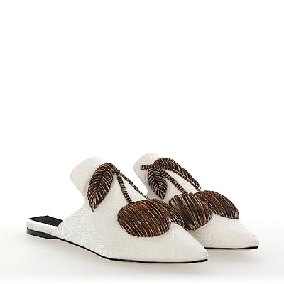 Shop Sanayi313 Slip On Shoes 102721 Textile In White