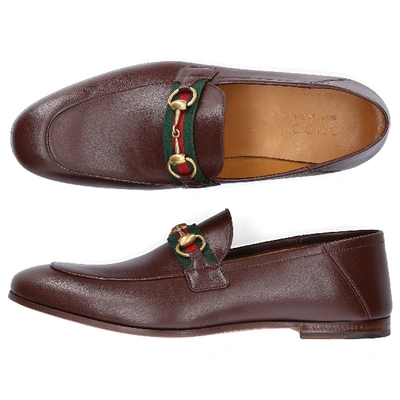 Shop Gucci Slip-on Shoes Dlcc0 In Brown