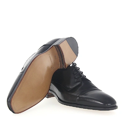 Shop Moreschi Business Shoes Derby 036369 In Black
