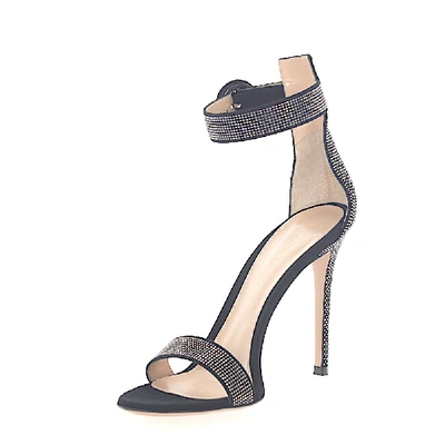 Shop Gianvito Rossi Strappy Sandals In Black