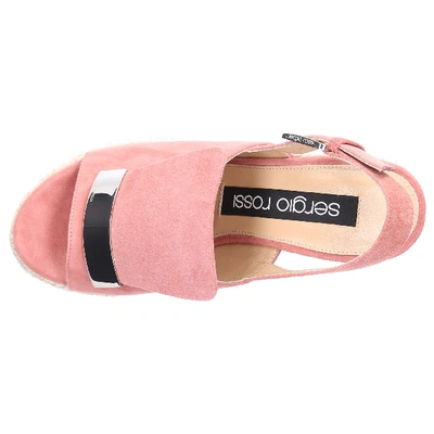 Shop Sergio Rossi Espadrilles Sr1 Espadrillas In Pink