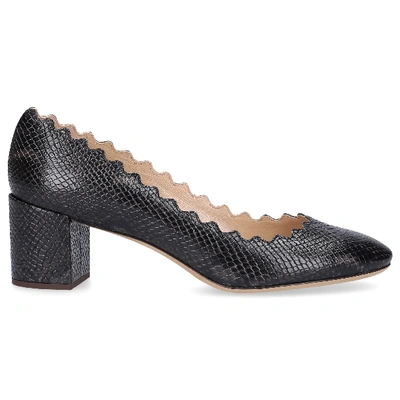 Shop Chloé Pumps Lauren In Grey