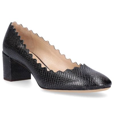 Shop Chloé Pumps Lauren In Grey