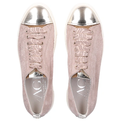 Shop Agl Attilio Giusti Leombruni Women Low-top Sneakers 925013 In Pink