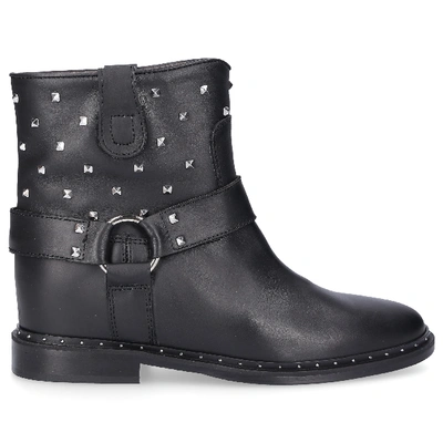 Shop Via Roma 15 Ankle Boots Black Malibu