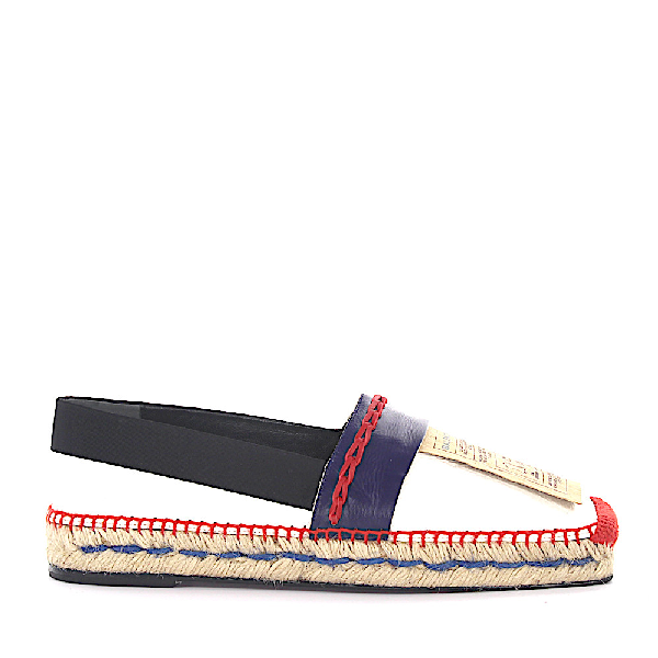 leder espadrilles