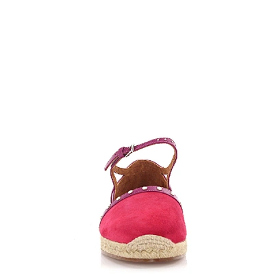 Shop Lanvin Strappy Sandals In Pink