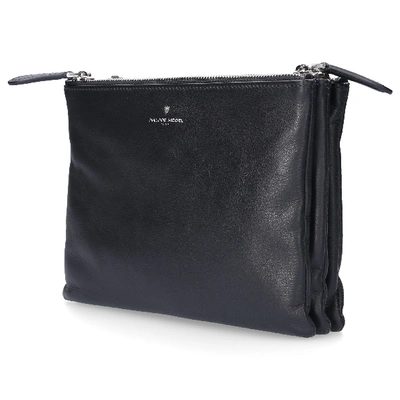 Shop Philippe Model Women Handbag Cholet Leather Logo Black
