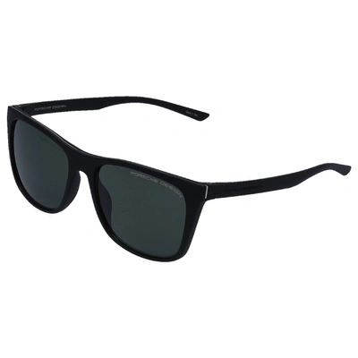 Shop Porsche Design Sunglasses Wayfarer 8648 B Actetate Brown
