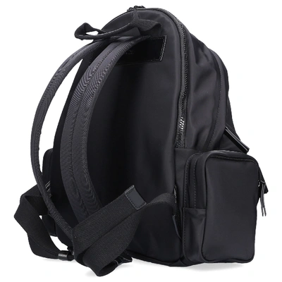 Shop Dsquared2 Men Backpack Bpm0026 Nylon Logo Black