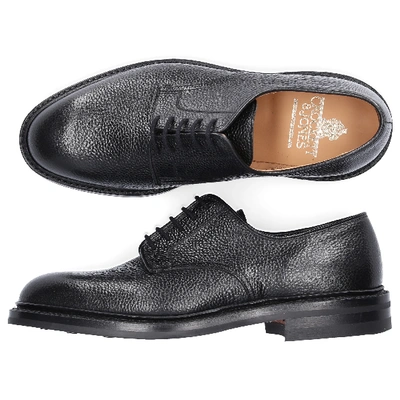 Shop Crockett & Jones Business Shoes Derby John  Black