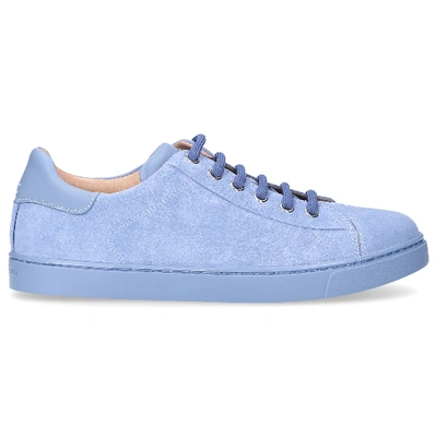 Shop Gianvito Rossi Low-top Sneakers Low Top In Blue