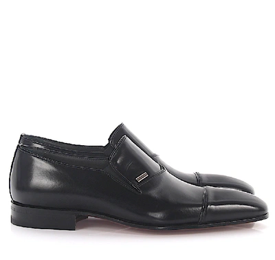 Shop Moreschi Slip-on Shoes In Black