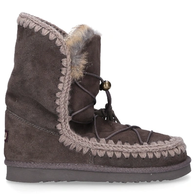 Shop Mou Snowboots Eskimo Dream  Gefã¼ttert In Grey