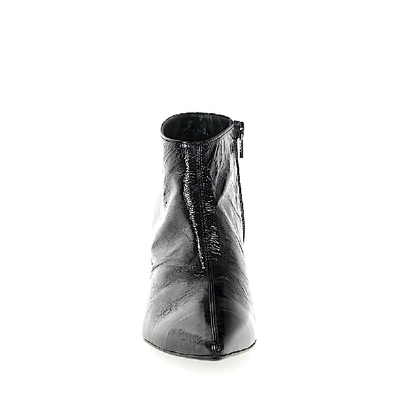 Shop Giampaolo Viozzi Stiefeletten Lackleder Schwarz In Black